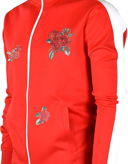 Load image into Gallery viewer, Mens Urban Hip Hop Premium Track Jacket - Slim Fit Side Taping Sportswear Urbanwear Streetwear Top
