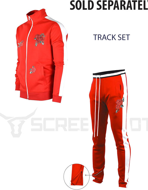 Load image into Gallery viewer, Mens Urban Hip Hop Premium Track Jacket - Slim Fit Side Taping Sportswear Urbanwear Streetwear Top
