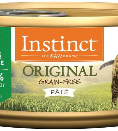 Grain Free Wet Cat Food Pate, Original Recipe Natural Canned Cat Food