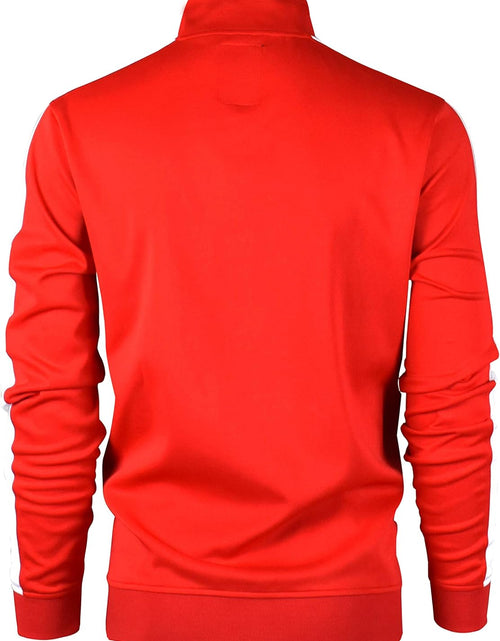 Load image into Gallery viewer, Mens Urban Hip Hop Premium Track Jacket - Slim Fit Side Taping Sportswear Urbanwear Streetwear Top
