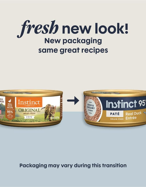 Load image into Gallery viewer, Original Grain Free Real Duck Recipe Natural Wet Canned Cat Food, 5.5 Oz. Can, Pack of 12
