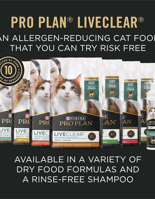 Load image into Gallery viewer, Liveclear with Probiotics Allergen Reducing Indoor Turkey &amp; Rice Adult Dry Cat Food
