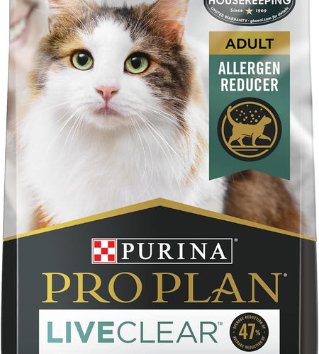 Liveclear with Probiotics Allergen Reducing Indoor Turkey & Rice Adult Dry Cat Food