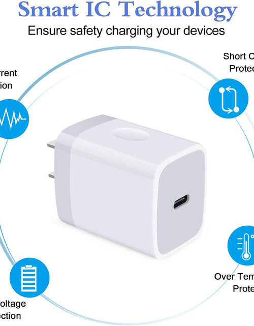 Load image into Gallery viewer, 20W Samsung S25 Type C Wall Charger Fast Charging Block for Galaxy A17 A56 A16 A36 S25 Ultra S24 A15 A55 A14, PD 3.0 Wall Charger USB C Box Adapter for Iphone 17 16E 16 15 Pro Max Pixel 10 9 Pro 8A 8
